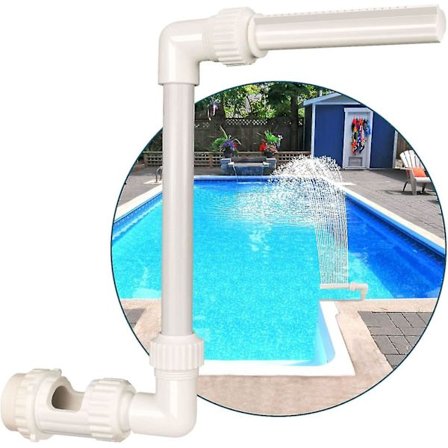 Pool Vattenfall Spray Damm Fontän, Pool Sprinkler Ovan Jord, Simbassäng Kylning Tillbehör