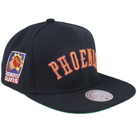 Mitchell & Ness - NBA Svart snapback Keps - Phoenix Suns Triple Play Black Snapback @ Hatstore