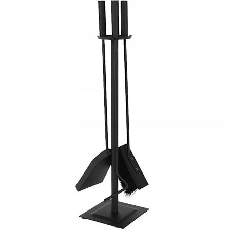 Elegant Spisset i Rostfritt Stål - Allt för Öppna Spis