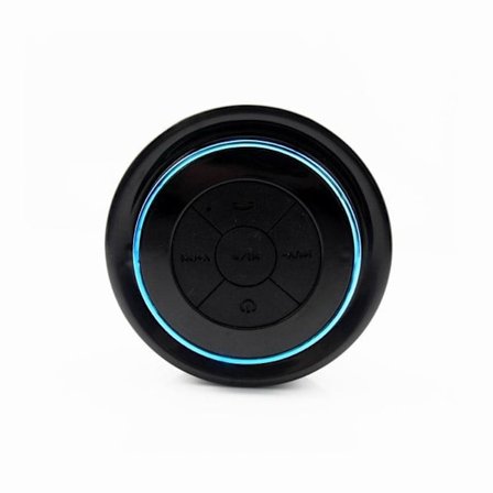 Brusebadshøjttaler Vandtæt Bluetooth-højttaler Brusebadsradio Bærbar højttaler med FM-radio Velegnet til brusebad, camping, bilture Kompatibel med 