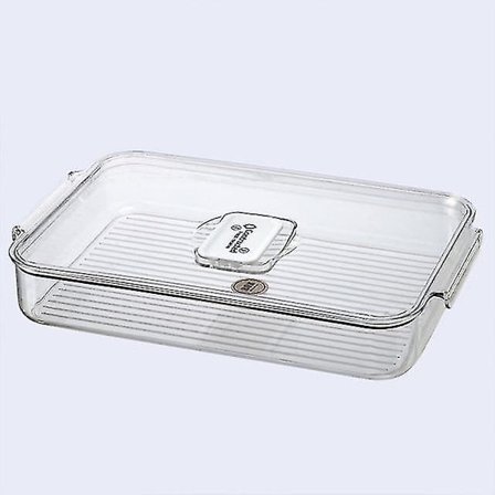 Køleskabsopbevaringsboks med ventil, æggebakke