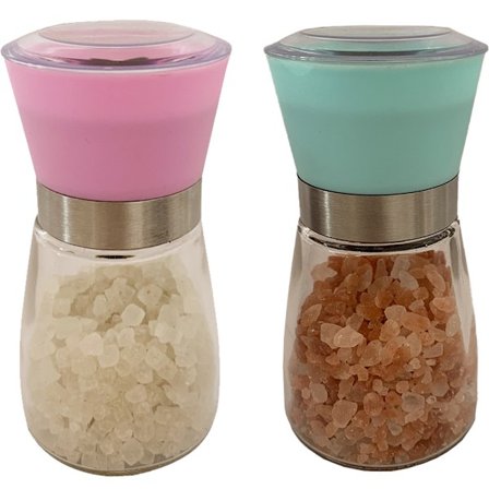 Salt- och pepparkvarnset - Justerbara kryddkvarnar med keramiskt malverk