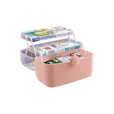 Lääke Säilytyslaatikko 3 Kerrosta Lääke Laatikko Kotitalous Lääke Säiliö