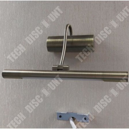 Væglampe - TD - Searchlight 3008AB - Antik messing - 25W - E14 - Vintage