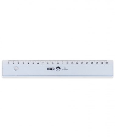 Ruler plastic 20 cm