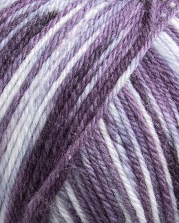 Garn Sox Merino 4 ply 100g Syrénlila