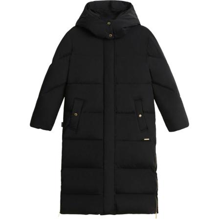 Woolrich Sort aurora long parka Sort, Dame Vinterjakker