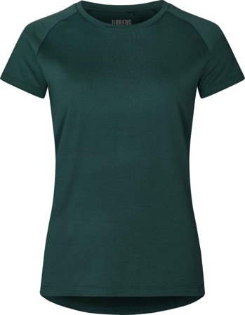 Urberg Lyngen Merino T-shirt Women's Women short-sleeved sweaters Green XS