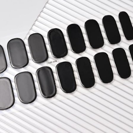 16 Tips Semi-Härdade Gel Nagelstickers Ren Färg UV/LED Lampa Gel Nagellack Wraps Långvarig Full Täckning Gel Sticker Nageldekoration##