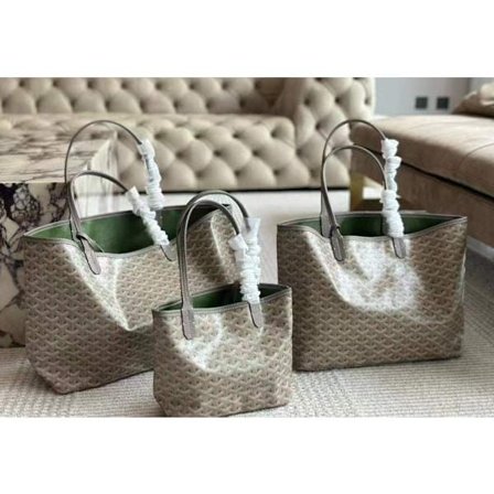 Veske Stor Kapasitet Håndveske Mamma Veske Lommebok Gave Kvinner Grågrønn L