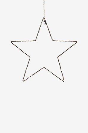 Markslöjd - Pendel Stjerne ALPHA 45 cm - Sort - Adventsstjerner - Fra Homeroom