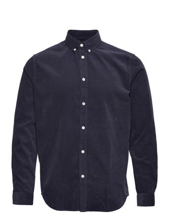 Liam Bx Shirt 10504 Skjorte Casual Navy Samsøe Samsøe