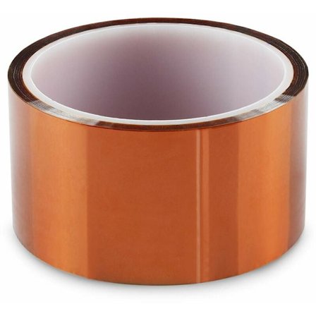 Polyimidhäfttejp, lämplig för maskering, lödning, elektriska applikationer, 50 mm bredd (33 m)