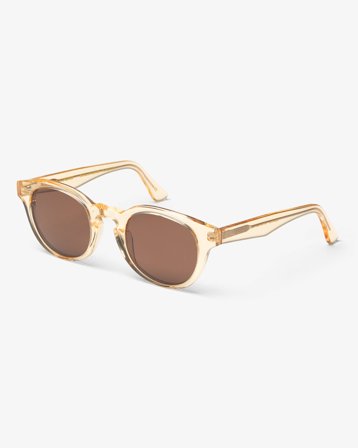 Sunglass 12 - Sunny Orange - Brown - One Size