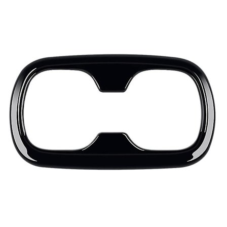 Bil Blank Sort Bageste Vandkopholder Dekorationsramme Dækbeklædning Passer Til Corolla Cross 2021 2022 BEL