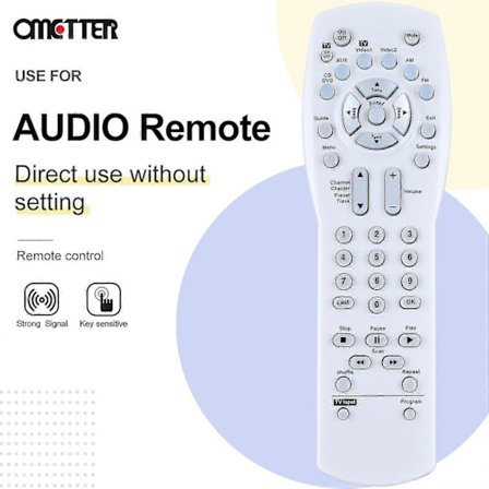 Tib Ny Fjärrkontroll Ersättning för Bose 321 AV 3-2-1 Mediasystem Serie I, II, IIL