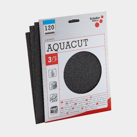 Vådslibepapir Schuller Eh'klar, P320, 230 x 280 mm, 3-pack