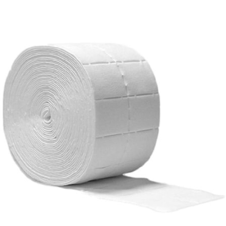 Neglebomullspads - 500 stk - Lintfri hvit