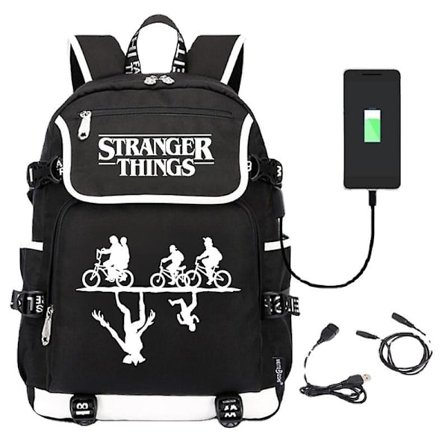 Stranger Things Ryggsäck Skolväska Three Piece-q