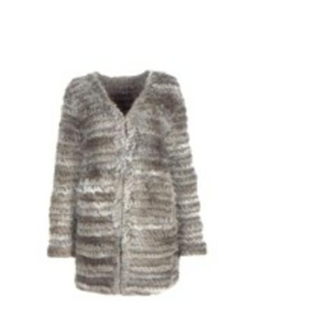 By Baunbaek Faux Fur & Shearling Jakke Grå, Dame