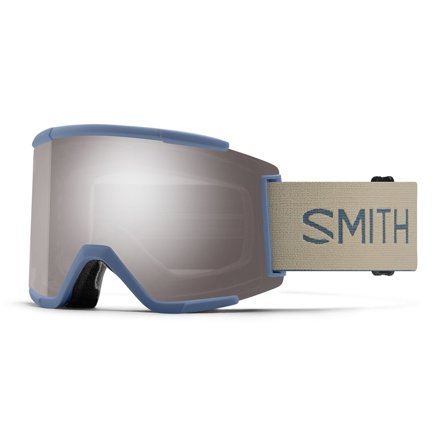 Smith Squad XL - Chromapop Sun Platinum Mirror 2GM i Blå Acetate