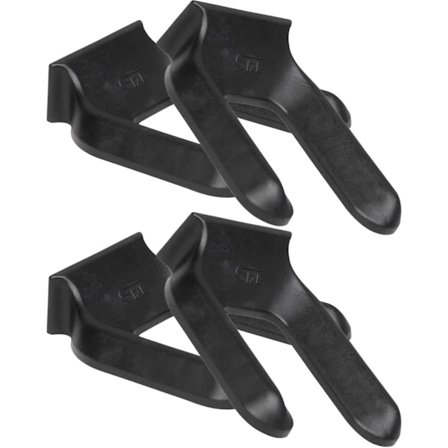 6 st möbelkoppar till alla golv, hjul till soffor, sängar, stolar, förhindrar repor - svart