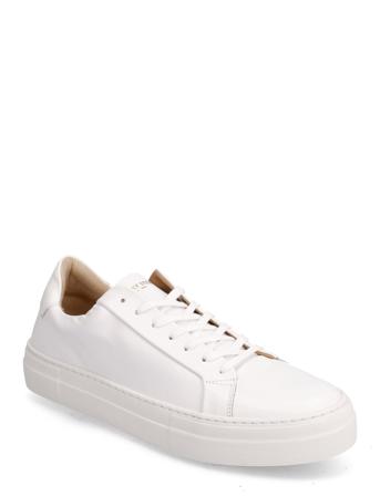 Shame Leather Shoe Low-top Sneakers Hvid Sneaky Steve