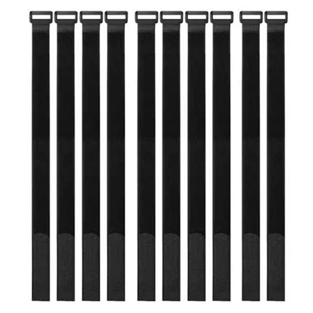 10 stk. sykkelhjulstropper, justerbare sykkelhjulfester med spenne, brukervennlige sykkelhjulstabilisatorstropper for transport av sykler