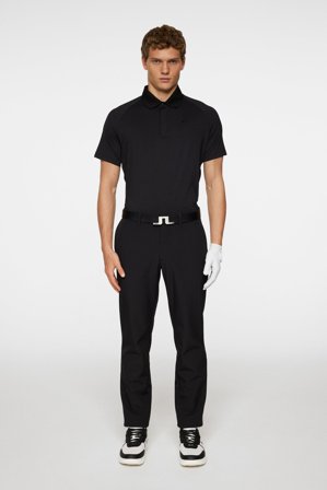 J.Lindeberg - Ellott Bonded Fleece Pant - Golf - Black - Men - 36/32