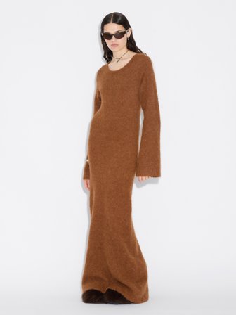 Holzweiler - Fluffy Dress - Light Brown - Womens - Medium