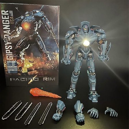 NECA Pacific Rim 2 Mecha Model Hævn Wanderer kan lyse og bevæge legetøj samlet spot