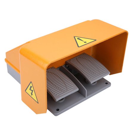 YDT1 18 Dobbel Fotkontroll Pedal Strømbryter