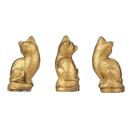 Kat Hængsel Hoved, Kat Hængsel Hætter Dekorativ Topper Magnetisk 3 stk, Kat Gargoyle Dørhængsel, Hængsel Hoveder De