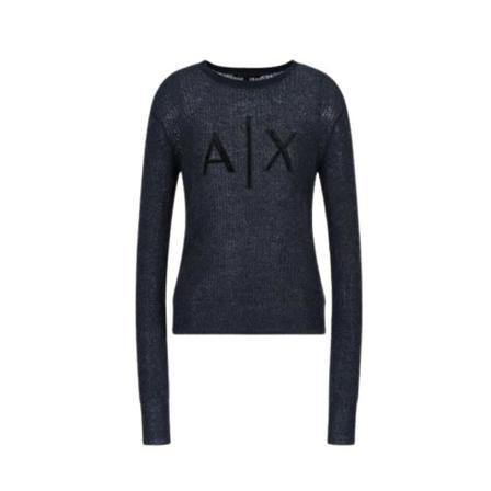 Armani Exchange Strik Blå, Dame Striktrøjer