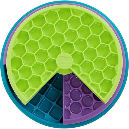 Outward Hound Lickin' Layers Interaktivt Hundpusselspel och Slow Feeder