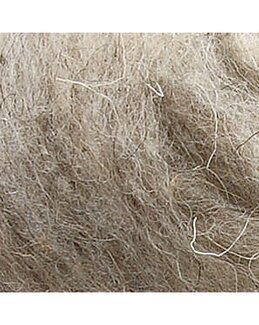 Kardierte Wolle 100 g Greige