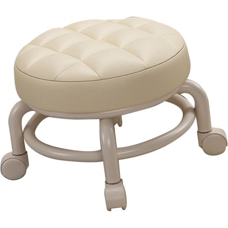 Hjul Barnstol Hem Universalhjul Vacker Sömnad med Byta Pall Rullskridskopall Rullpall