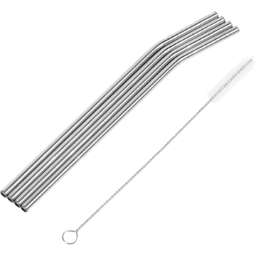 Sugerør Rustfri 215mm