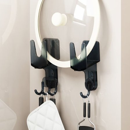 Kattilankansiteline Kattilankannen pidike TUMMANSININEN 3&1 KOUKKUA 3&1 KOUKKUA