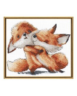 Stickpackung Bild Süßer Fuchs