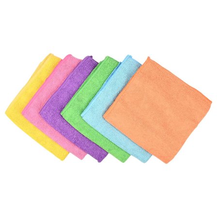 Mikrofiberklud 30×30 cm 6-pak