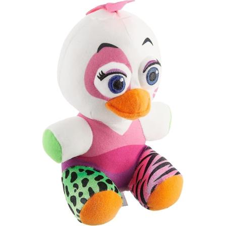 Cute Plush: Stay Five Nights In Freddy's, Security Loophole - Glamrock Chicago, Multicolor, 8 Inches [DB]-Perfet