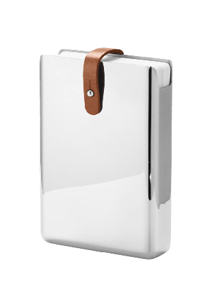 Georg Jensen SKY kortspel Dekoration Unisex Silver 9,8x6,8x2,9 cm