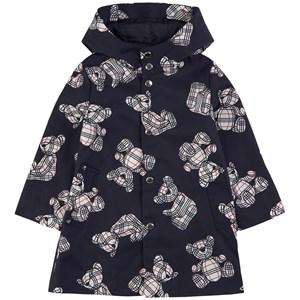 Kids - Burberry Navy Printed Coat 6 Years - Coats and jackets - 6 years - Navy - Junge