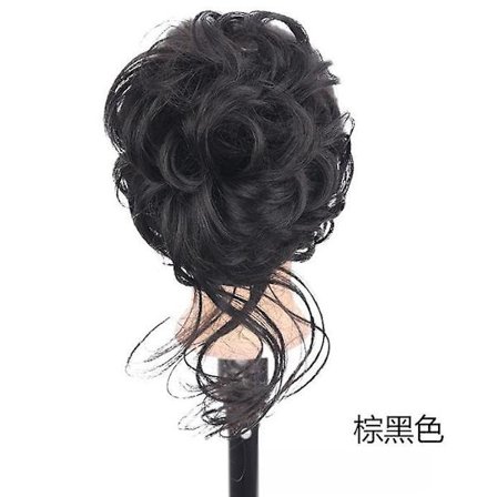 Hiuslisäke, Pötköhiuslisäke, Kiharat Hiukset Scrunchie-Hiuslisäkkeellä, Chignon Voluminous Hiuslisäke, Messy Bun -Hiuslisäkkeet