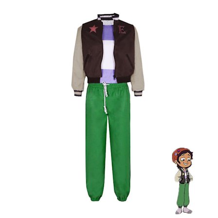 The Owl House Amity Cosplay kostymeutstyr Halloween Carnival Suit V