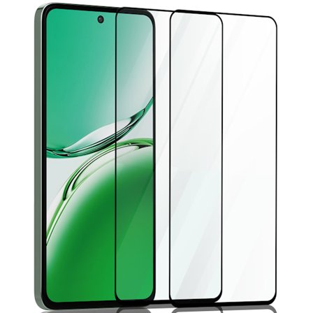 2-Pack Oppo Reno12 F Skærmbeskyttelse - Hærdet Glas 9H - Super kvalitet 3D