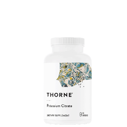 Thorne Research Inc. Potassium Citrate Kalium 99 mg 90 Kapsler