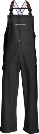 Grundéns Neptune 509 Commercial Fishing Bib Pants Unisex rain trousers Black XL