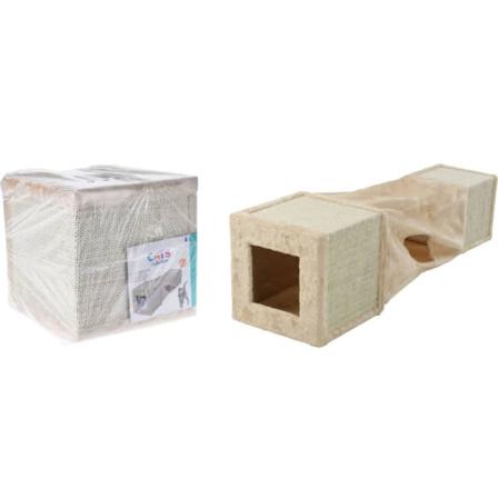 Pets Collection Klöstunnel 29x29x106 Cm Beige Beige